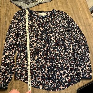 Loft button up blouse